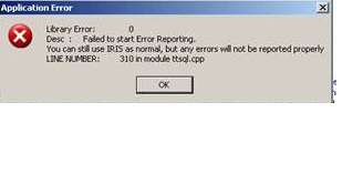 Failure to start, failed to start error reporting, error reporting, failed to start