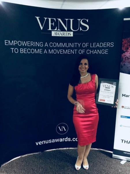 resizedimage450600 Elona | IRIS CFO named finance professional of the year in Thames Valley Venus Awards