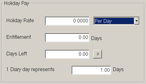 Employee Holiday Details