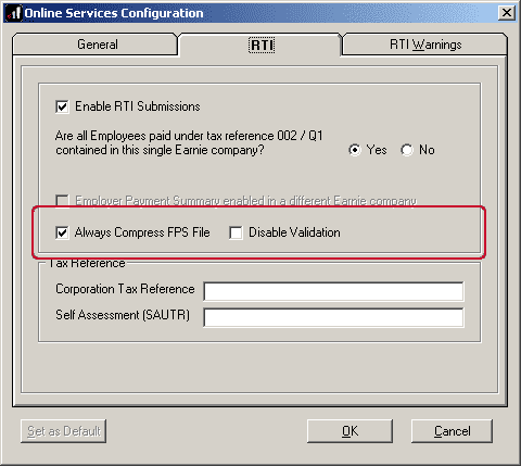 always compress FPS file