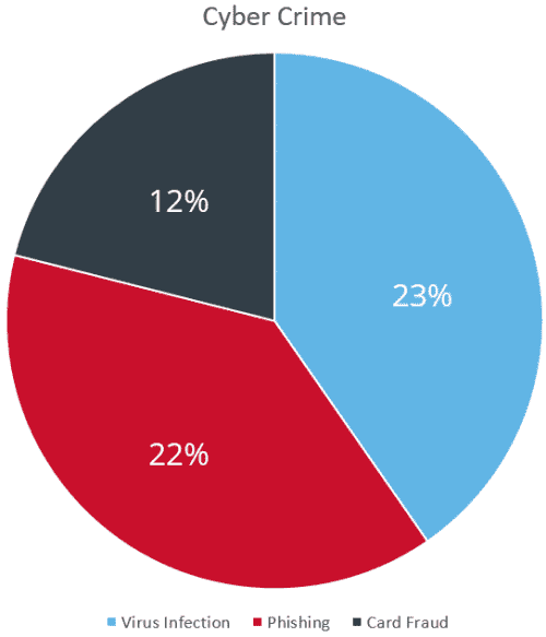 resizedimage500583 cyber crime breakdown 2 | Are smaller businesses prepared to battle cyber crime?