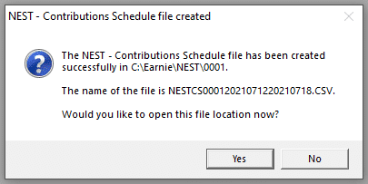 File Created