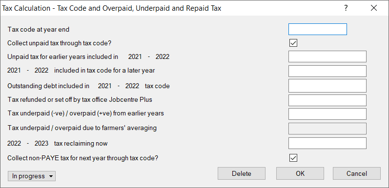 Tax
