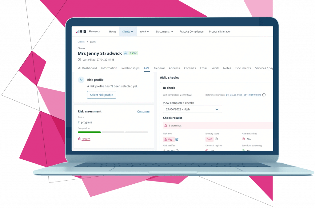 Iris elements aml kyc anti money laundering software