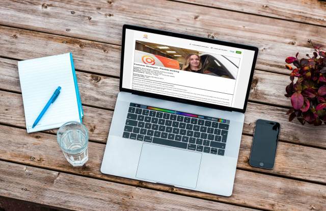 Citizen website screenshot on laptop screen