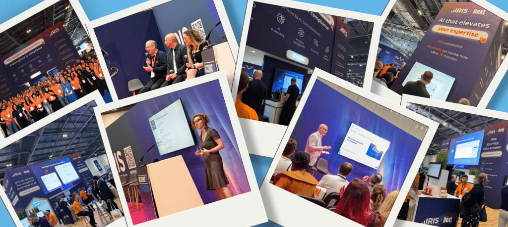 Blog main image Accountex 2026 | IRIS and Dext at Accountex 2026: one stand, one MTD workflow, two days
