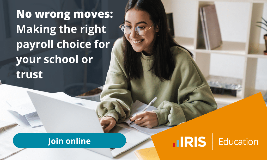 Payroll webinar featured image | No wrong moves: Making the right payroll choice for your school or trust
