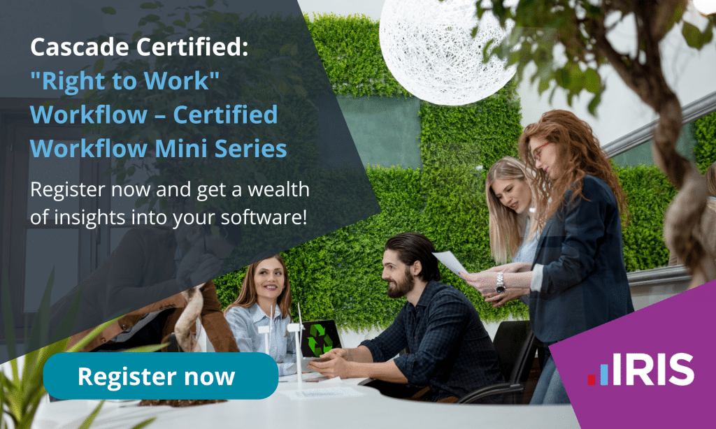"Right to Work" Workflow – Certified Workflow Mini Series