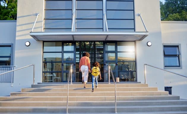 School entrance
