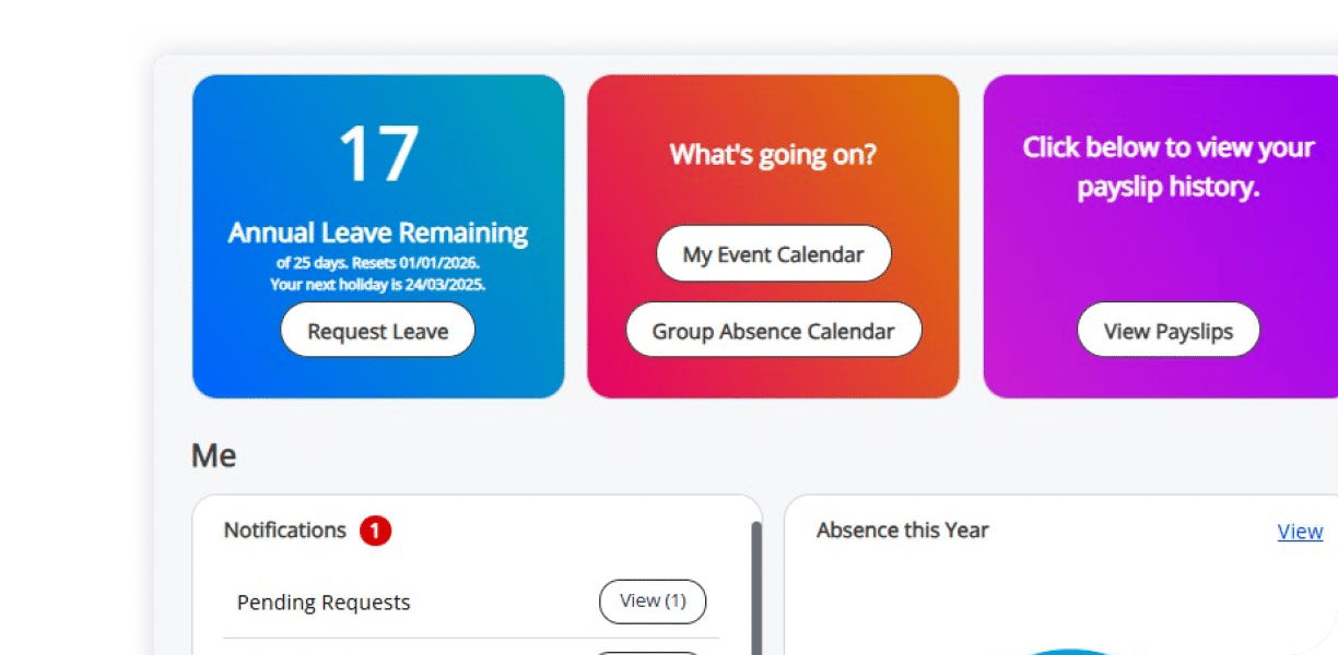 staffology hr dashboard | Home